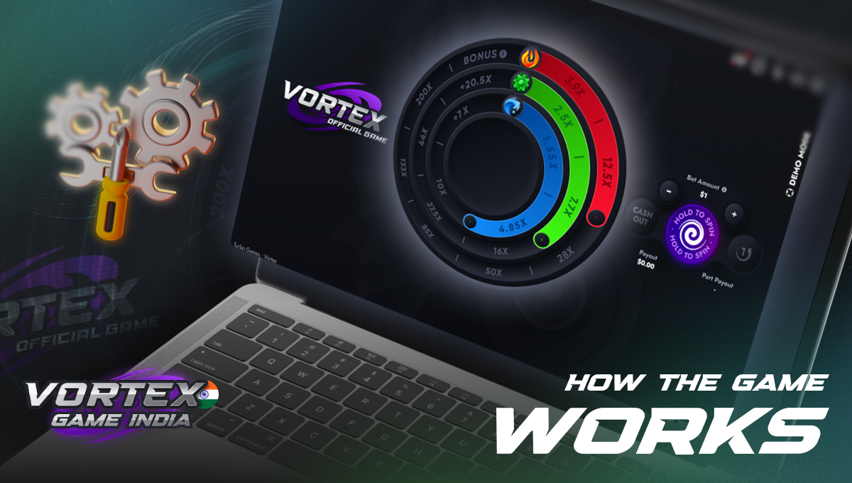 Vortex game India rules with crash mechanics and dynamic multipliers
