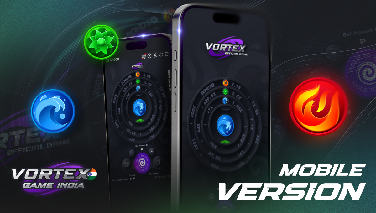 Vortex mobile game for android and iPhone with full crash gameplay access